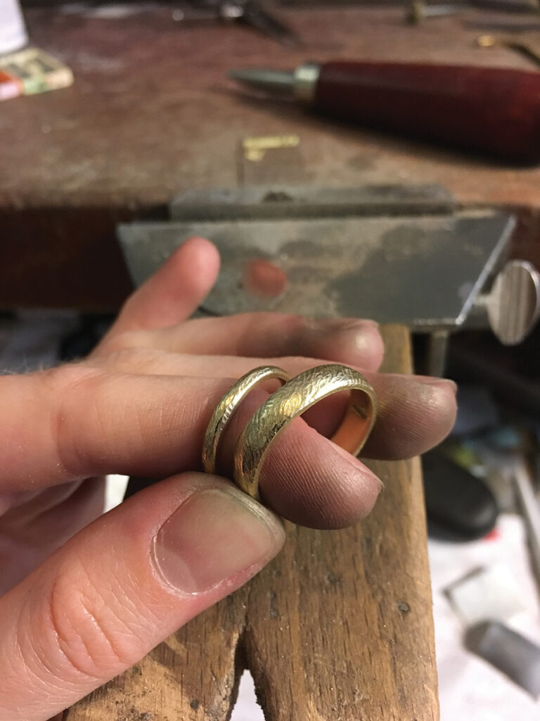 Rings made by Miranda