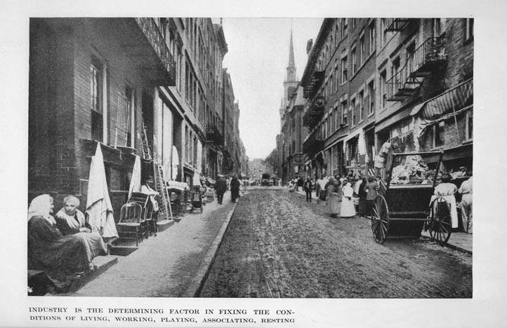 Boston's North End c.1890 