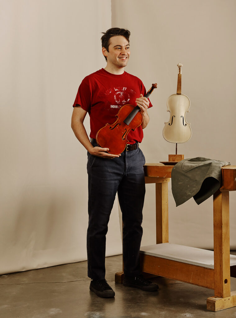 Nathan Abbe, Violin Making & Repair Teaching Assistant, Graduate VM ‘20