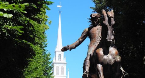 Paul Revere statue