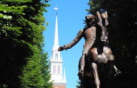 Paul Revere statue