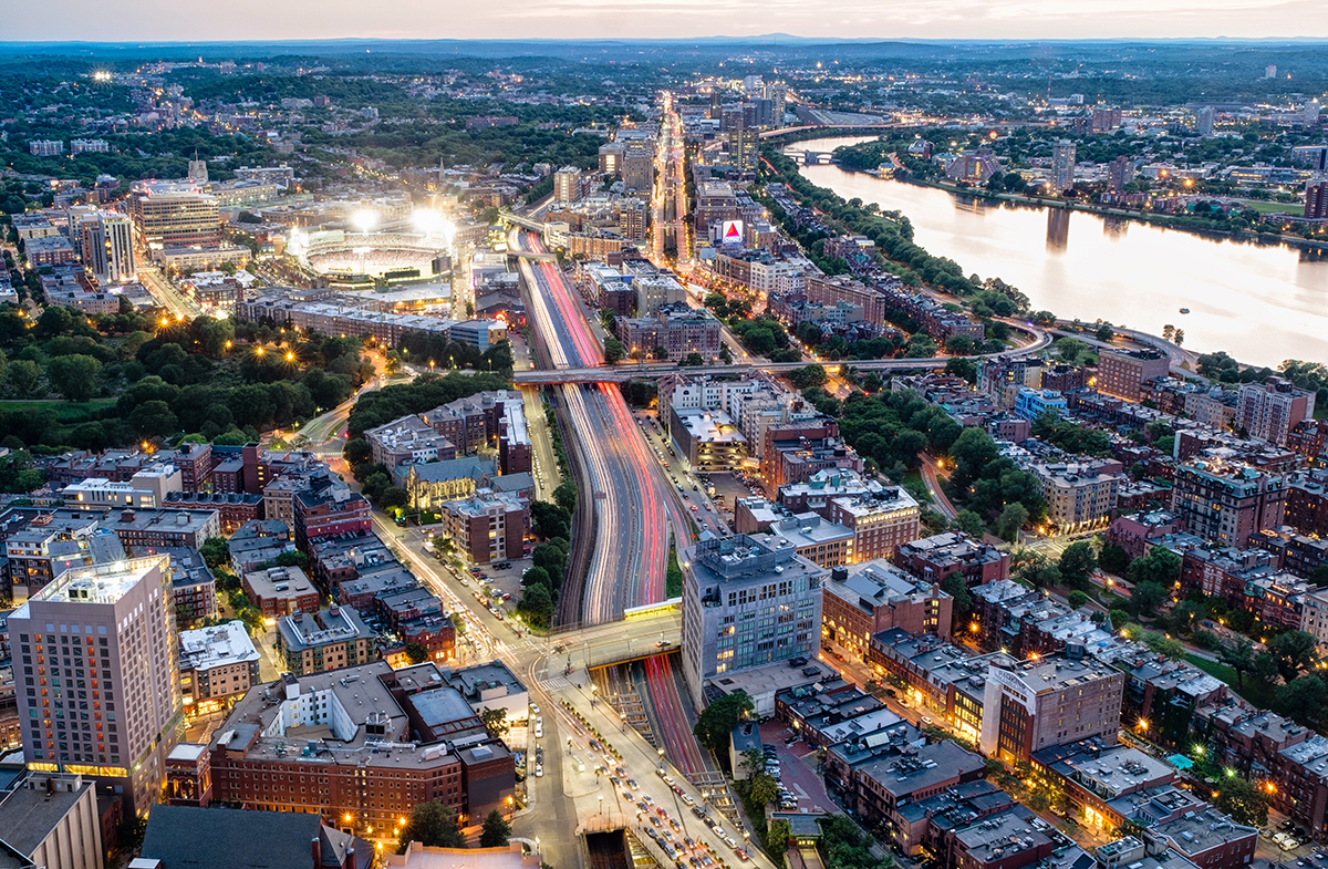 Boston from above by RobbieShade, courtesy Flickr
