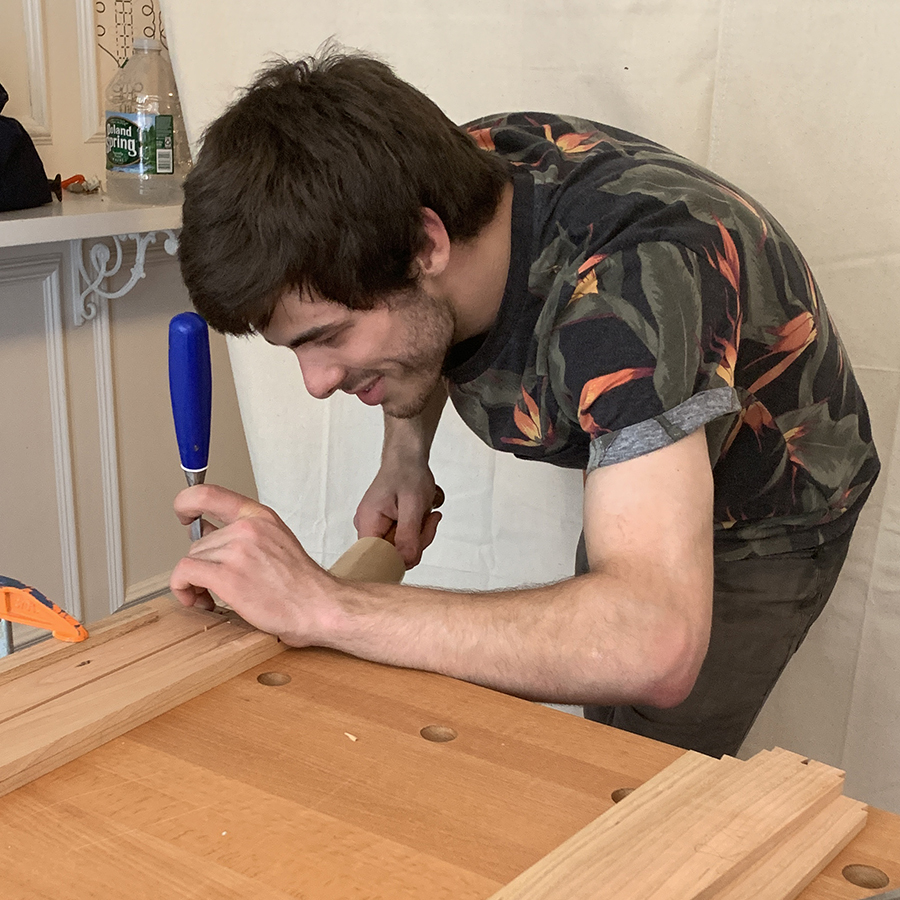 Jackson cutting dovetails