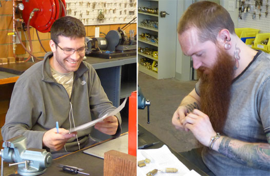 Locksmithing Students Developing Master Key Systems