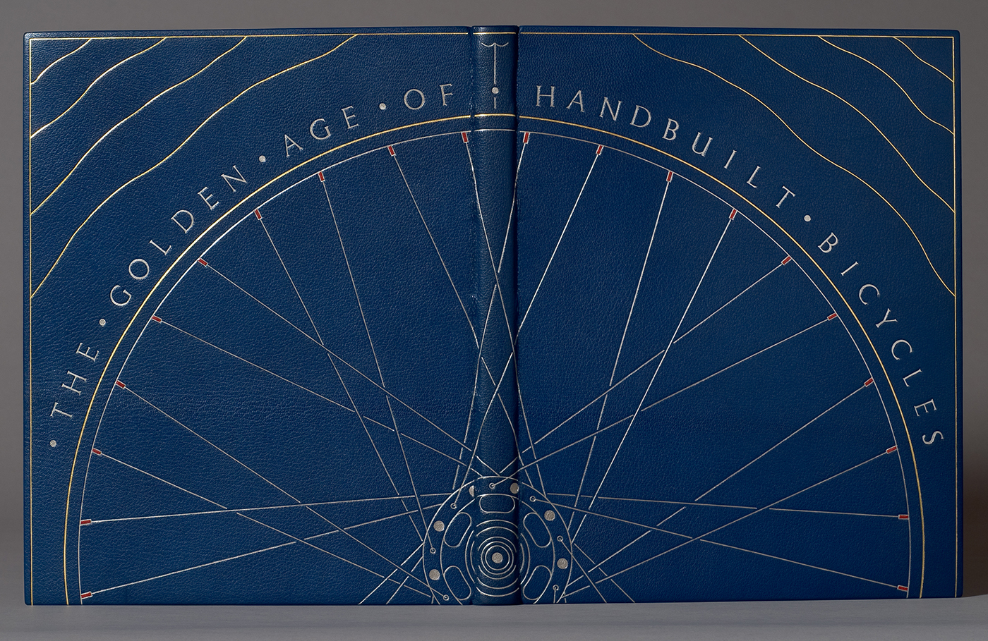 The Golden Age of Handbuilt Bicycles, bound by Mark Esser