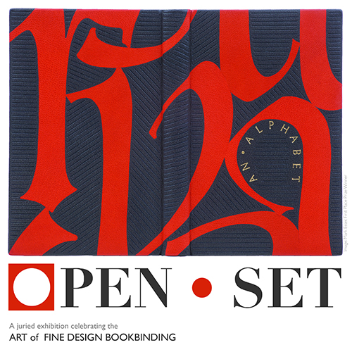 Open Set bookbinding exhibition