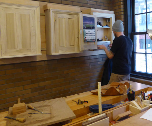 Preservation Carpentry Students Learning Shop Skills