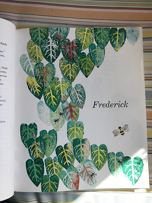 Page from the story book of Frederick