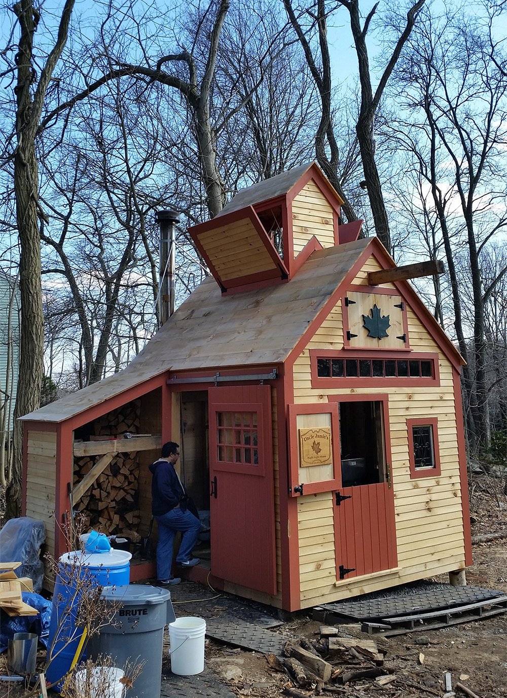 Maple Syrup Shack Plans