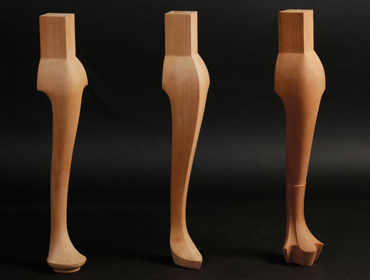 Three Feet for Cabriole Legs, Image Courtesy Fine Woodworking