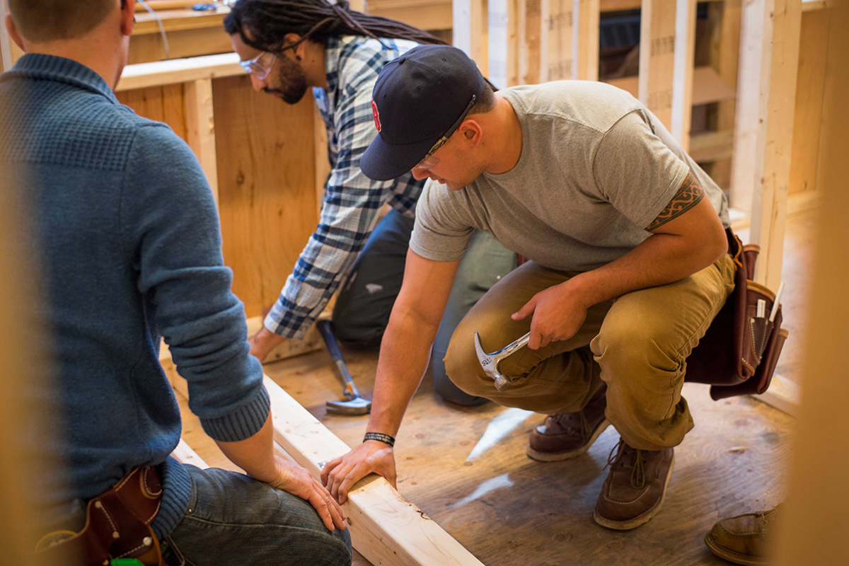 Carpenters at work