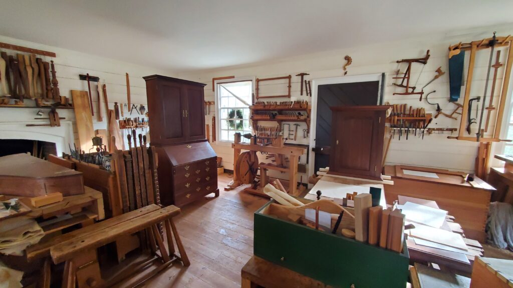 Anthony Hay Cabinet Shop at Colonial Williamsburg
