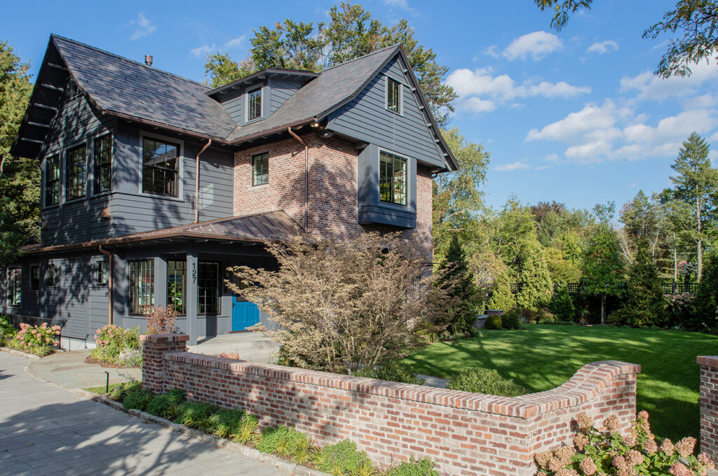 Exterior of a home, one of Columbia Contracting's projects