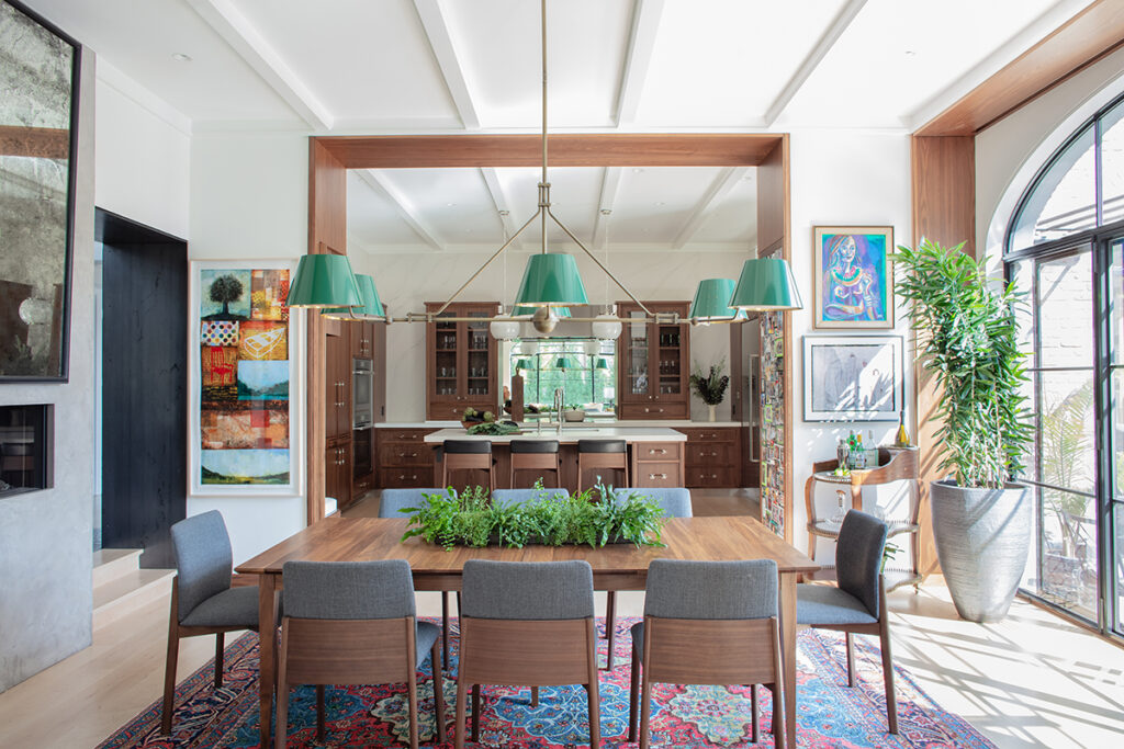 Interior of a home, one of Columbia Contracting's projects