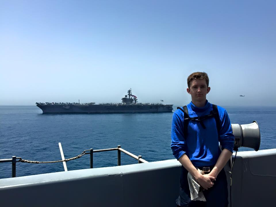 Colter in the Navy