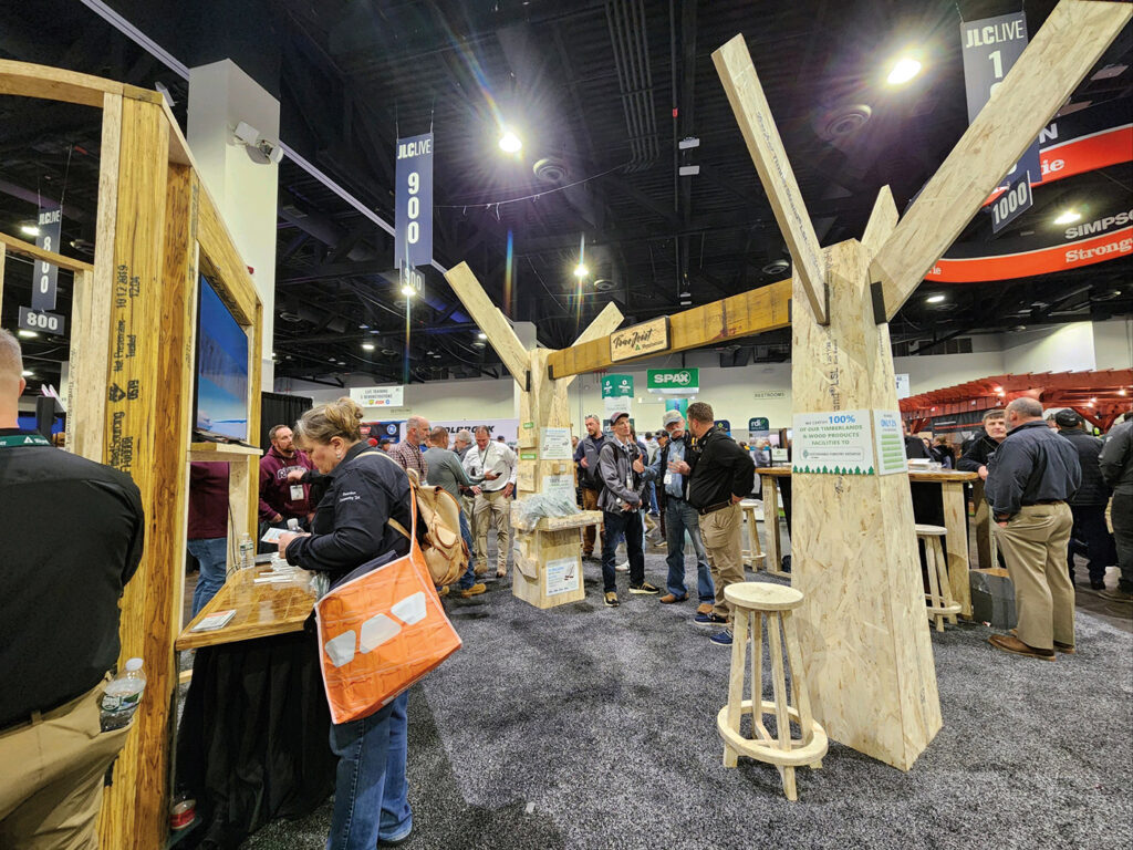 Carpentry students at JLC Live Convention