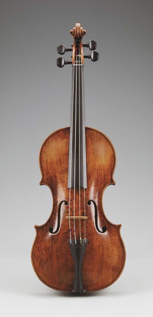 Violin made by Mathijs Hofmans IV c. 1650. 37.1153 from the collections of the Museum of Fine Arts, Boston