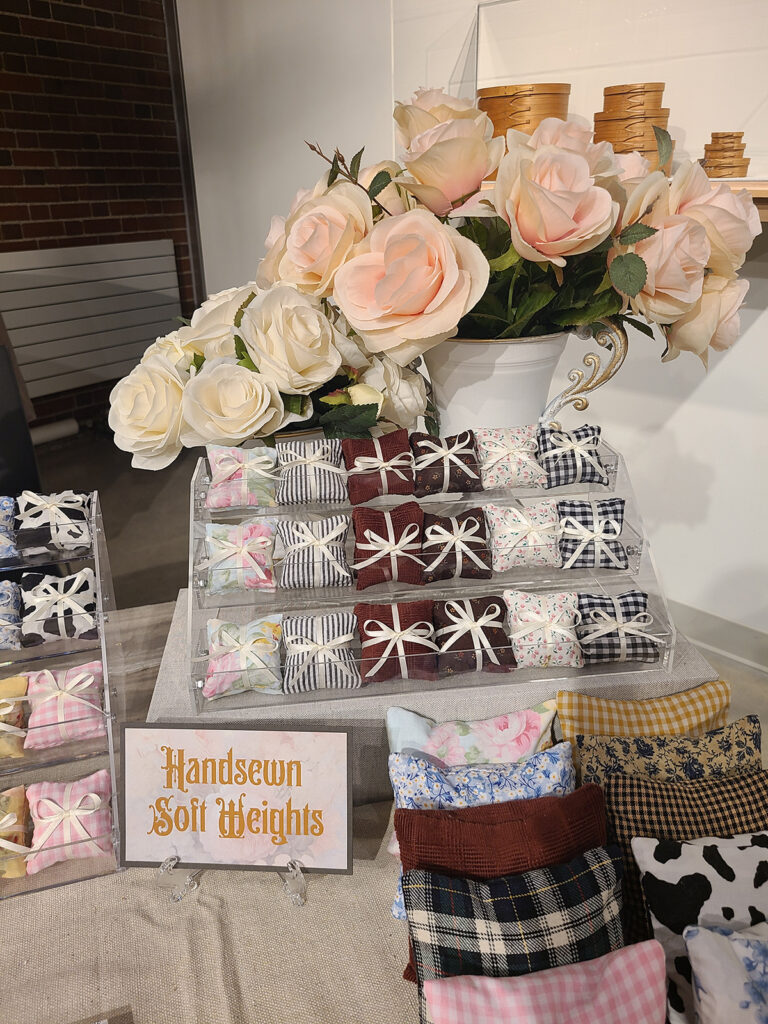 Soft weights by Annie Ujifusa BB ’25