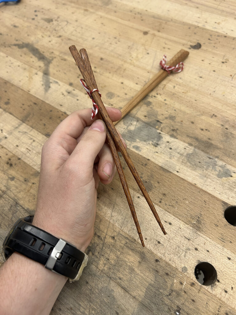Chopsticks by Megan Holinger CF ’26