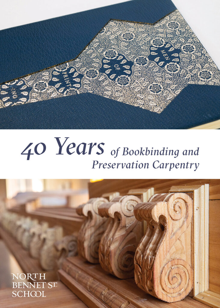 40 Years of Bookbinding and Preservation Carpentry